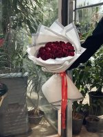 دسته گل رز قرمز - تصویر 3