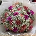 دسته گل شکوفه ی عشق