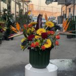 سبد گل آفتاب استوایی